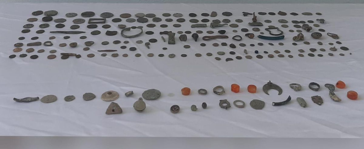 Tekirdağ\'da tarihi eser niteliğinde 212 sikke ve obje ele geçirildi