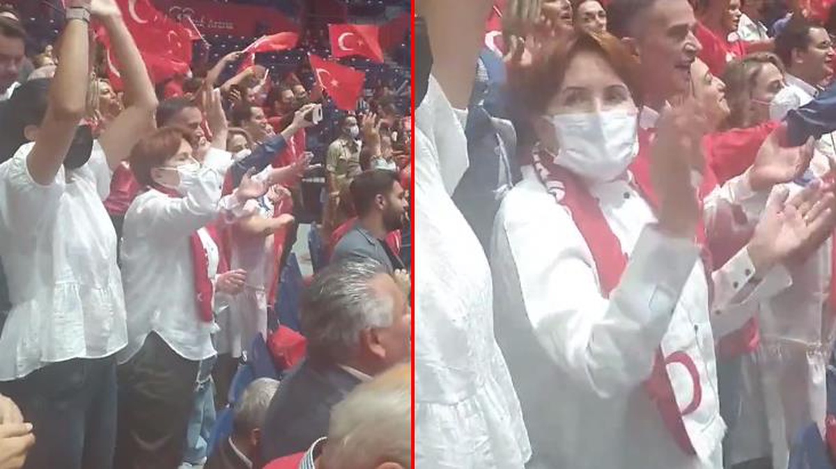 A Milli Kadın Voleybol Takımımızın üçüncülük maçında Meral Akşener\'in tezahüratları damga vurdu