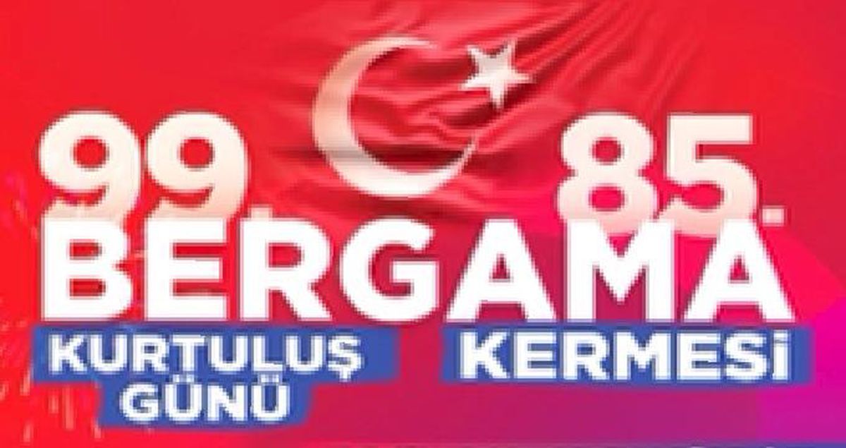 85. Bergama kermesi için geri sayım