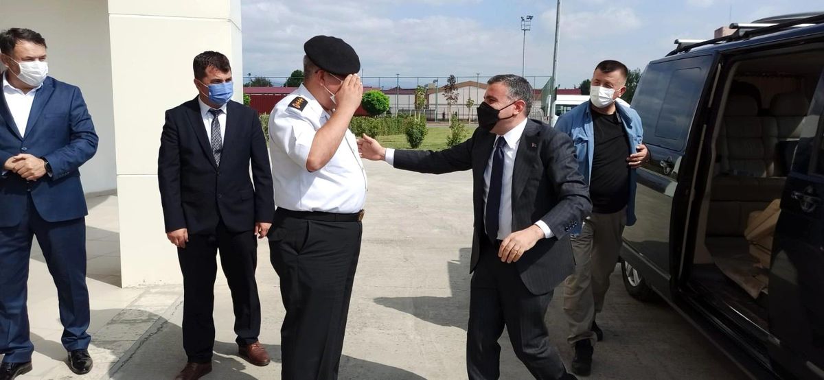 Albay Naci Akkaş göreve başladı