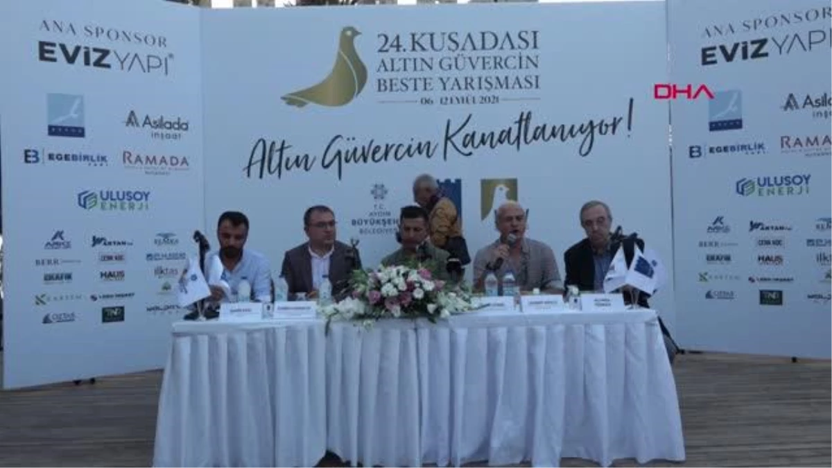 ALTIN GÜVERCİN KUŞADASI\'NDAN 24\'ÜNCÜ KEZ KANATLANDI