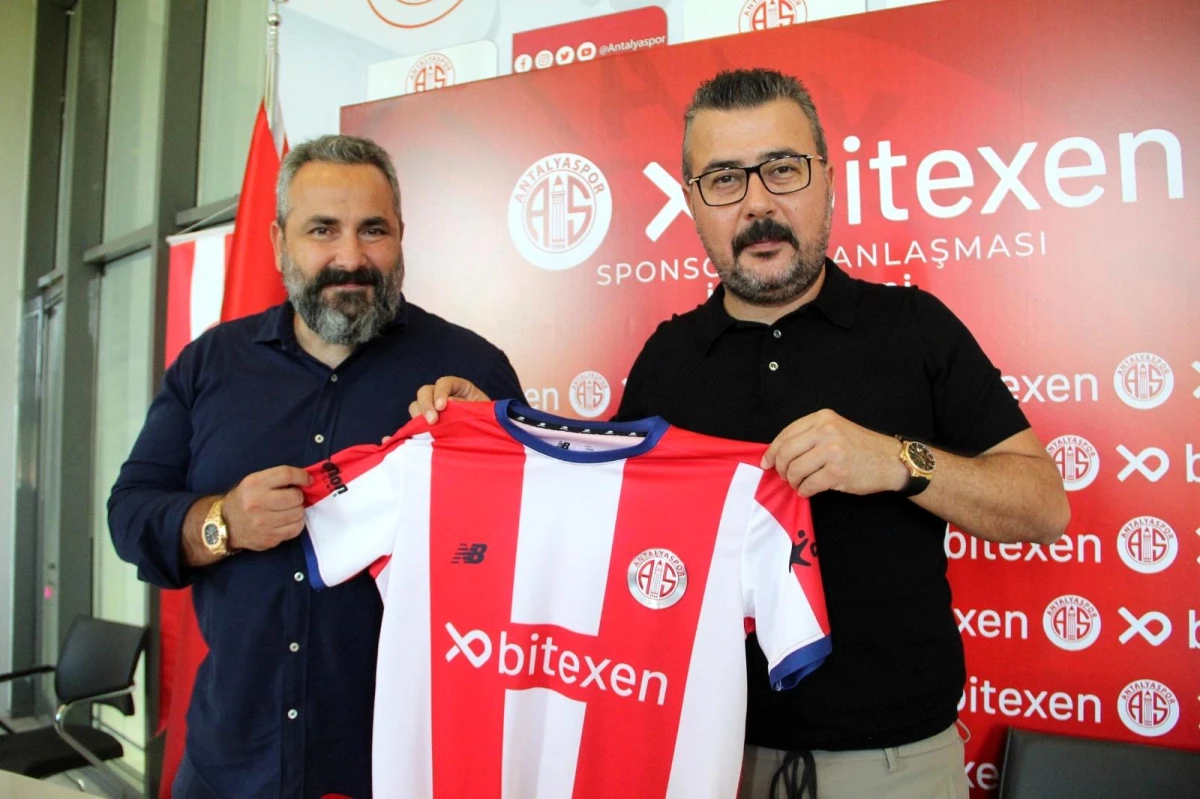 Antalyaspor\'un forma sponsoru Bitexen Teknoloji oldu