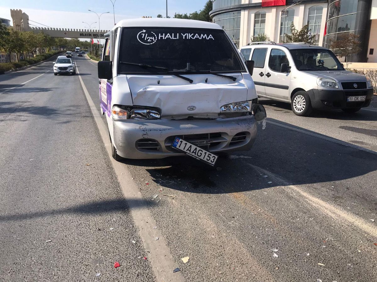 Bilecik\'te trafik kazasında 1 kişi yaralandı