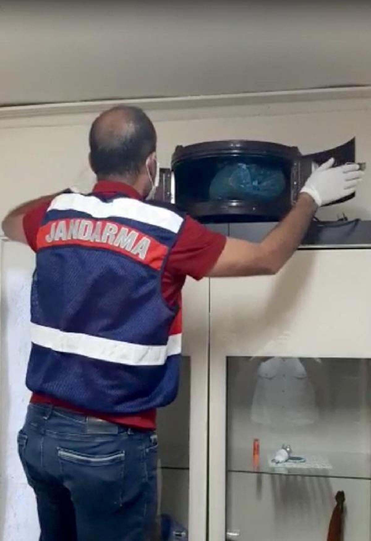 Fırına gizlenen uyuşturucuya 1 gözaltı