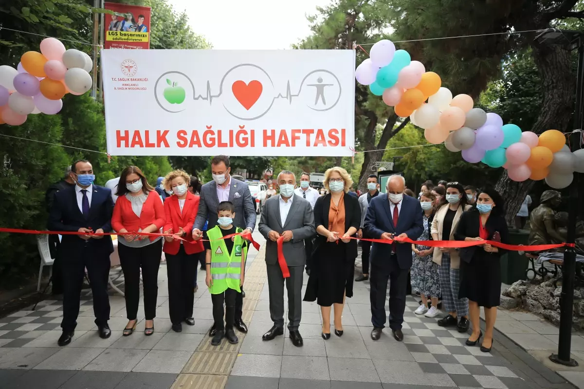 Kırklareli\'nde "Halk Sağlığı Sokağı" açıldı