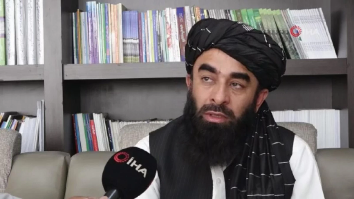 Taliban Sözcüsü Mucahid: "Türkiye dost ve kardeş bir ülkedir, çok derin ilişki ve bağımlılık içerisindeyiz"