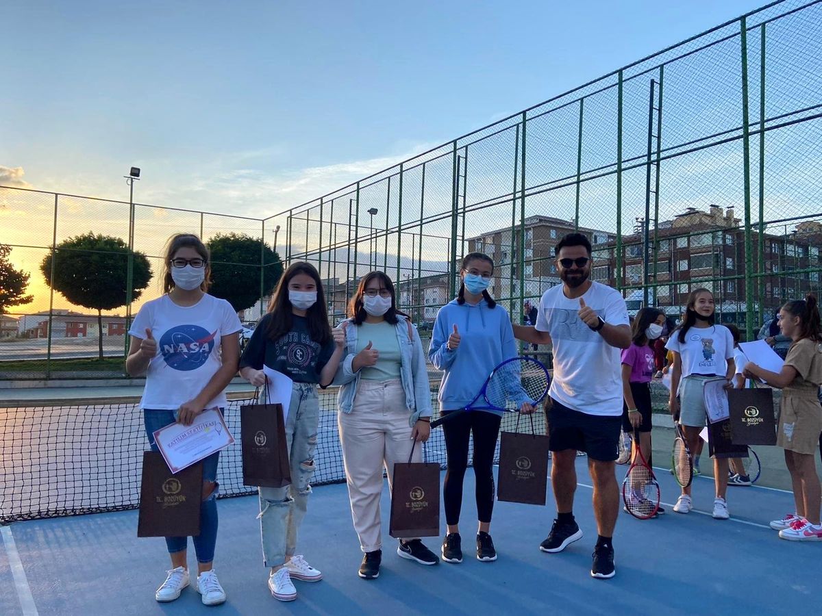Tenis turnuvası sona erdi