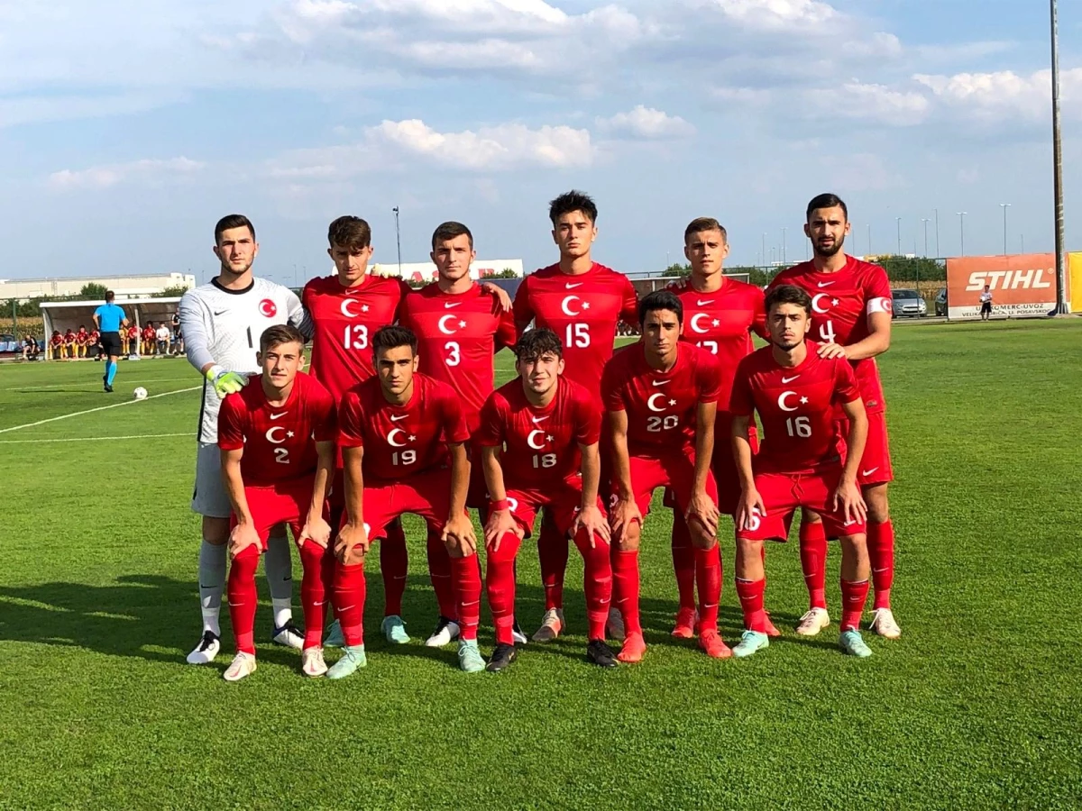 U19 Milli Futbol Takımı, Galler ile 2-2 berabere kaldı