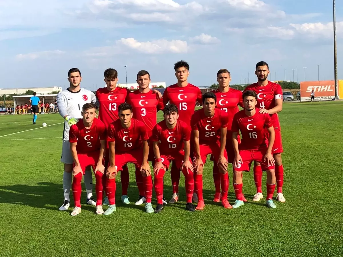 U19 Milli Futbol Takımı, Galler ile 2-2 berabere kaldı