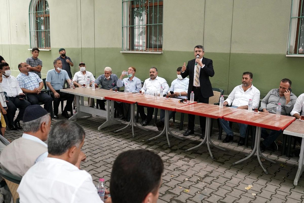 Yıldırım\'da başkan vatandaş el ele