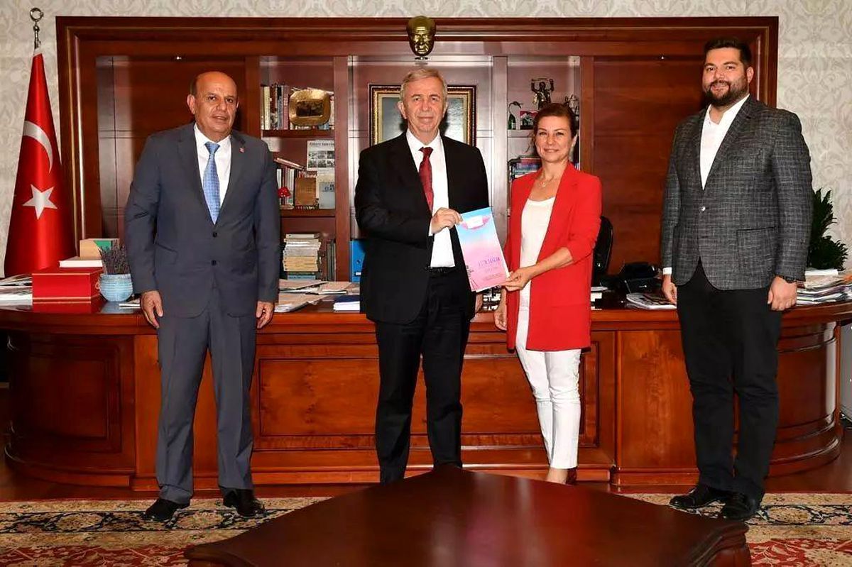 Başkan Köse, Mansur Yavaş\'ı Altın Safran festivaline davet etti