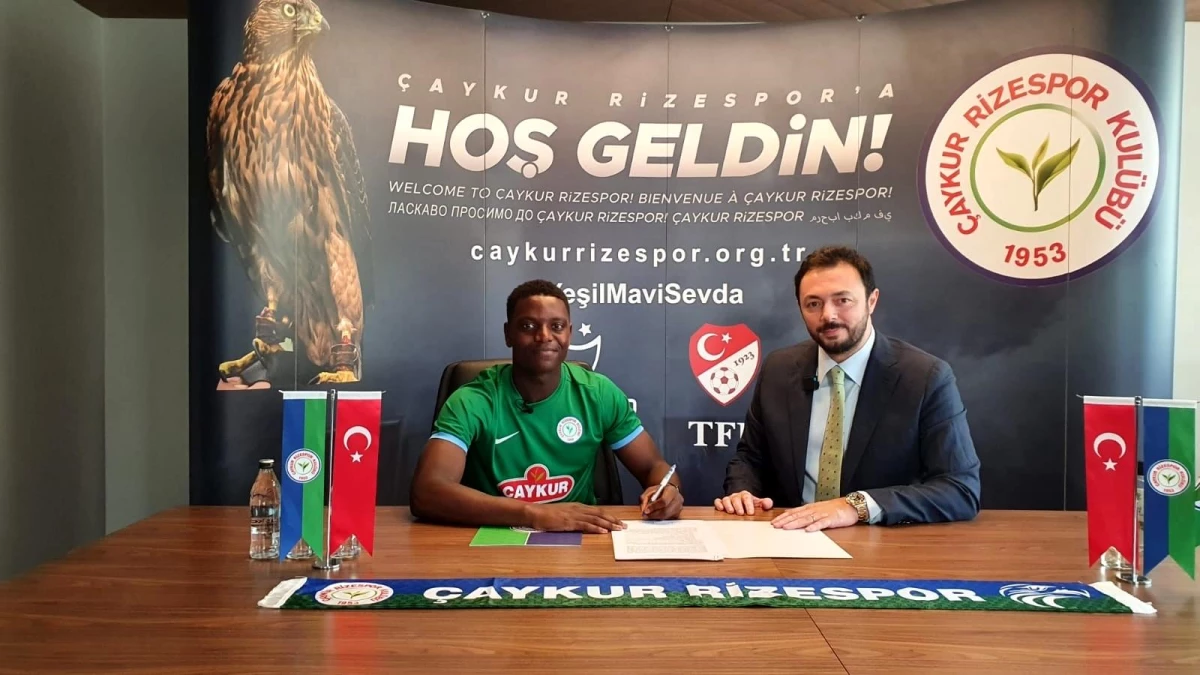 Çaykur Rizespor, Nathan Monzango\'yu kiraladı