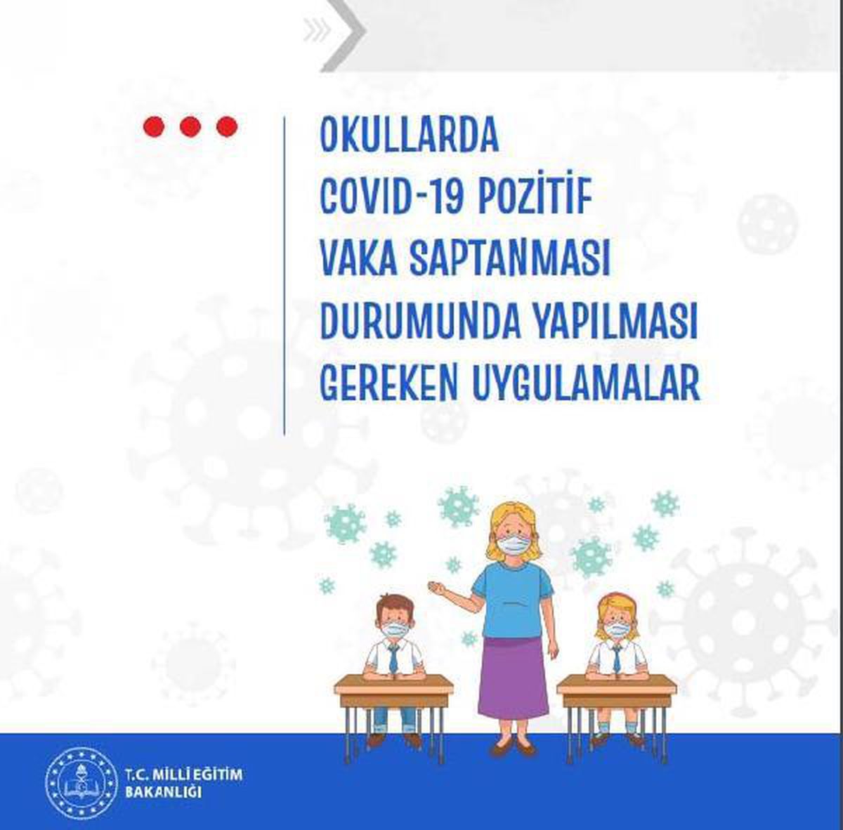 Eğitimde Covid-19 rehberi, görsellerle yeniden düzenlendi