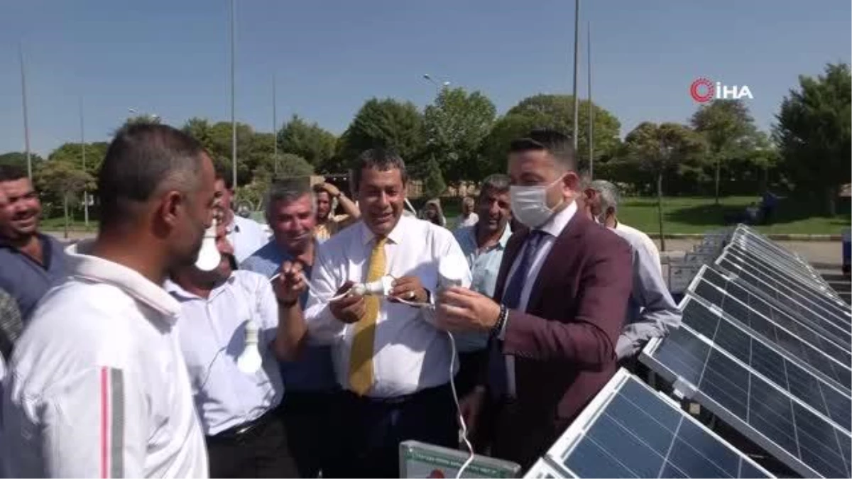Gaziantep\'te 140 çiftçiye güneş paneli dağıtıldı