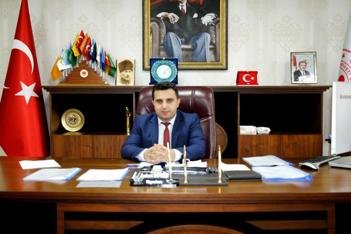 Güce Kaymakamlığına atanan Serkan Böyük görevine başladı