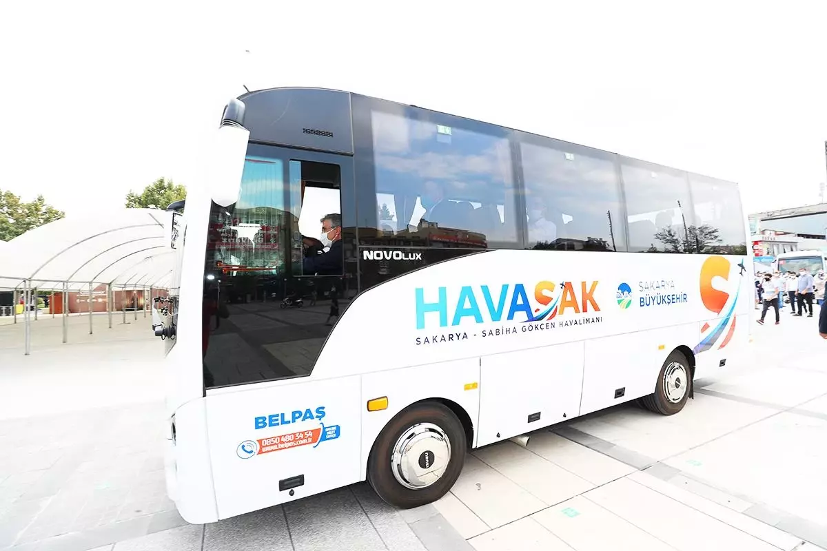 HAVASAK bir yılda 53 bin yolcuyu Sabiha Gökçen Havalimanı\'na taşıdı