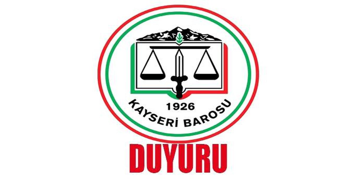 Kayseri Barosu seçime gidiyor