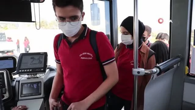 Okullar açıldı, Büyükşehir otobüs seferlerini artırdı