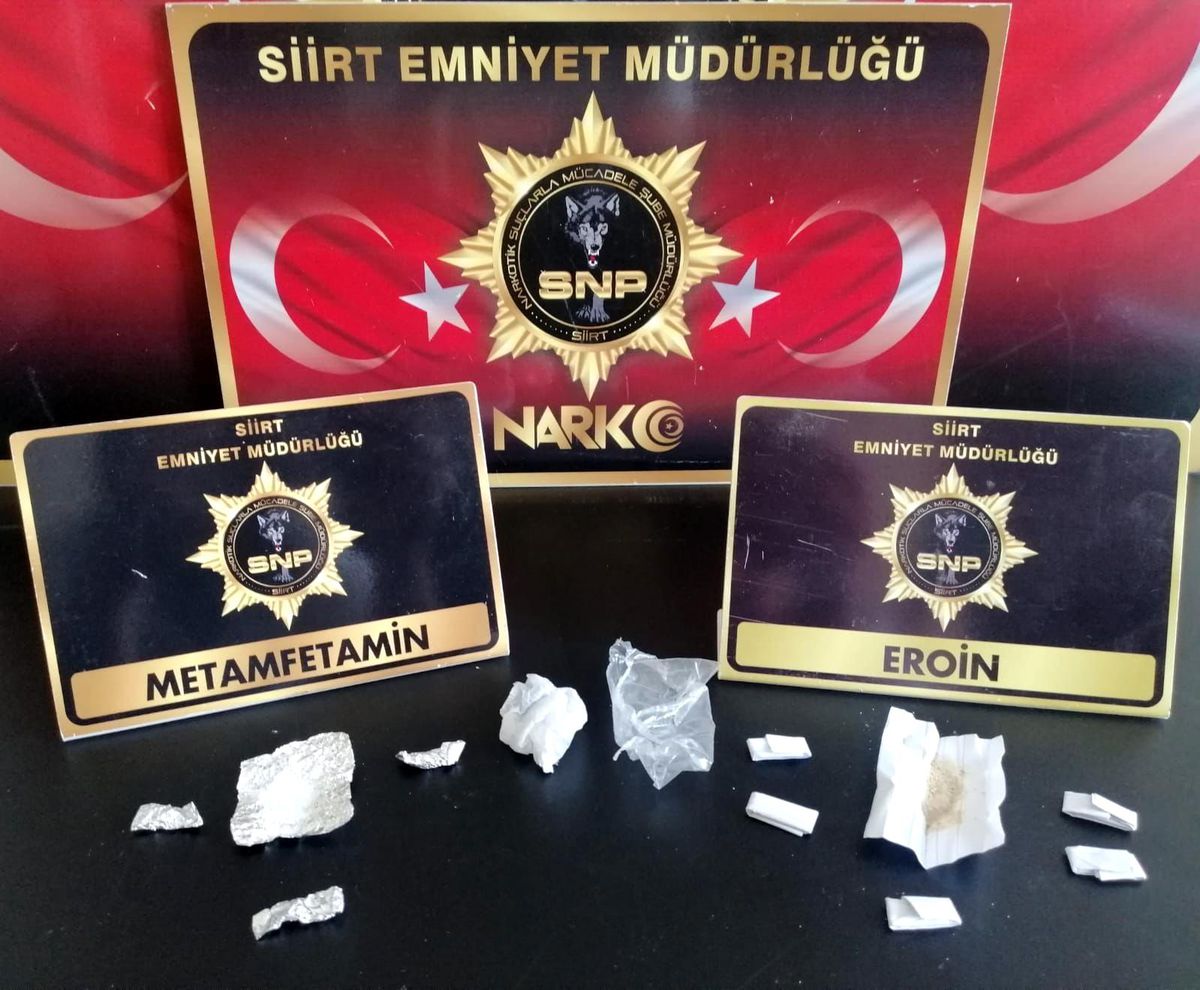 Siirt\'te uyuşturucu madde ele geçirildi