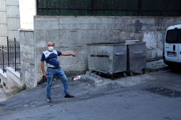 Evden çöp atmaya çıkan vatandaş dehşeti yaşadı! Havada taklalar atarak savruldu