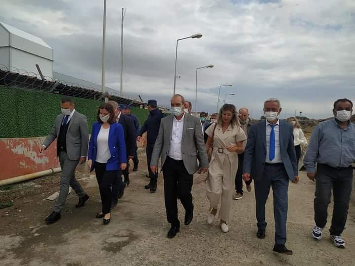AK Parti Edirne Milletvekili Aksal, Enez Deniz Gümrük Kapısı\'nda incelemede bulundu
