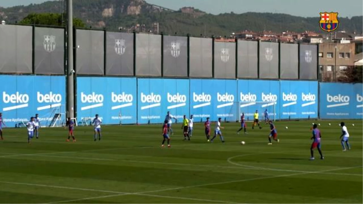 Barcelona AE Prat İle Antrenman Maçı Yaptı