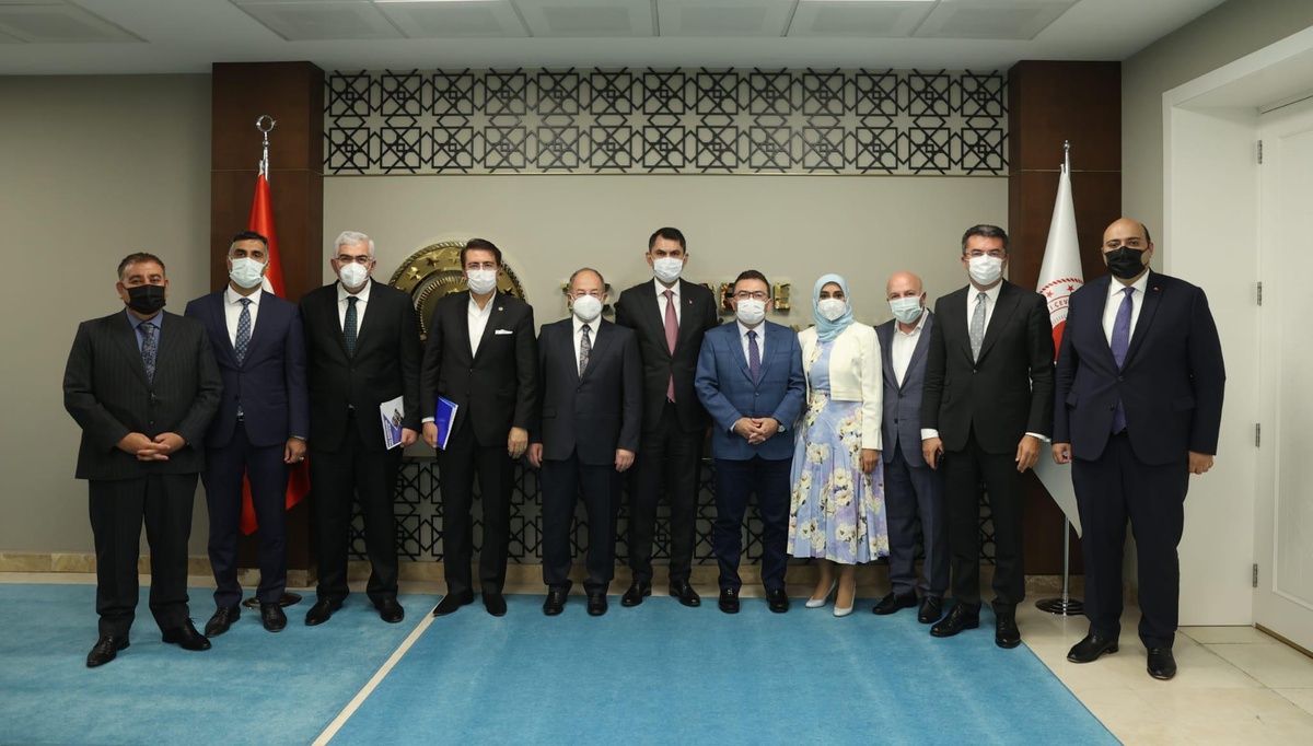 Erzurum protokolü bakanlıkları ziyaret ederek kentin sorunlarını görüştü