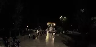 İsrail polisinden Kudüs'teki Filistinli tutuklulara destek gösterisine müdahale: 4 yaralı