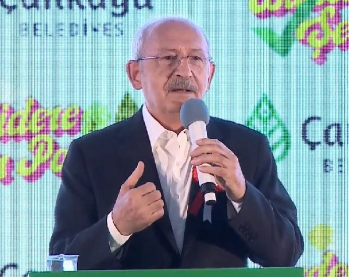 Kılıçdaroğlu: "Ankara\'yı bir beton ormanı olarak görmemek lazım ve bu kimlikten çekip çıkarmak lazım"