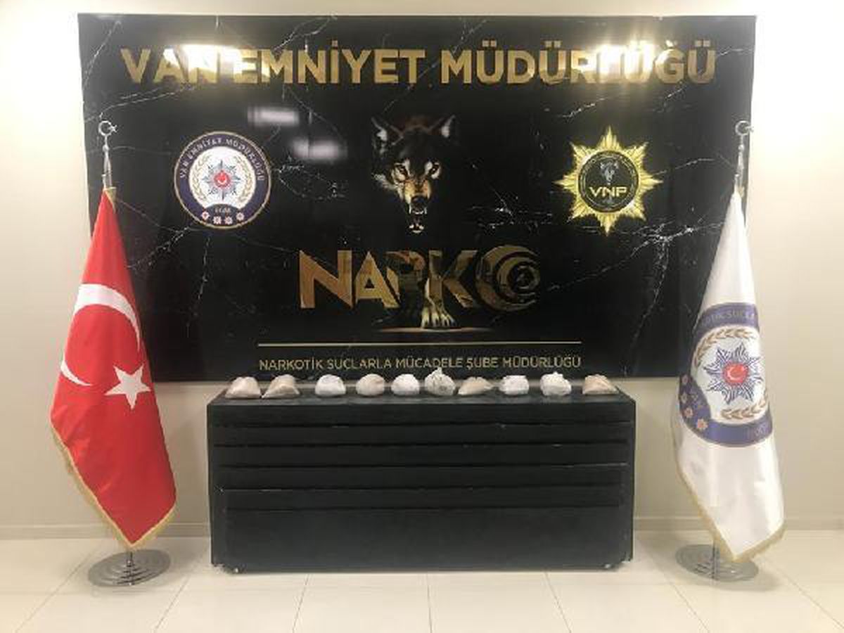 Son dakika haber | Van\'da 11 kilo eroine 1 gözaltı