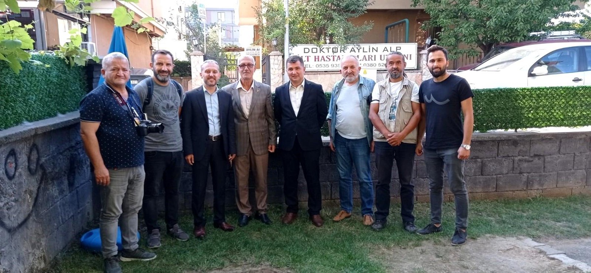 Yılmaz ve Yazıcı\'dan hayırlı olsun ziyareti