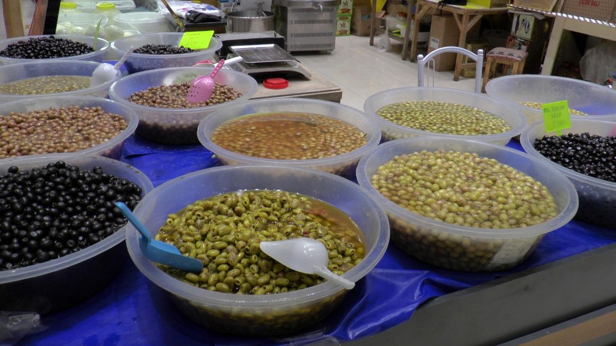 Zeytin ağacı olmayan Kayseri\'de "salamura zeytin"