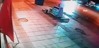 Son dakika haberleri... 2 polisin yaralandığı kazaya ait yeni görüntüler ortaya çıktı: Kaza anı anbean kamerada
