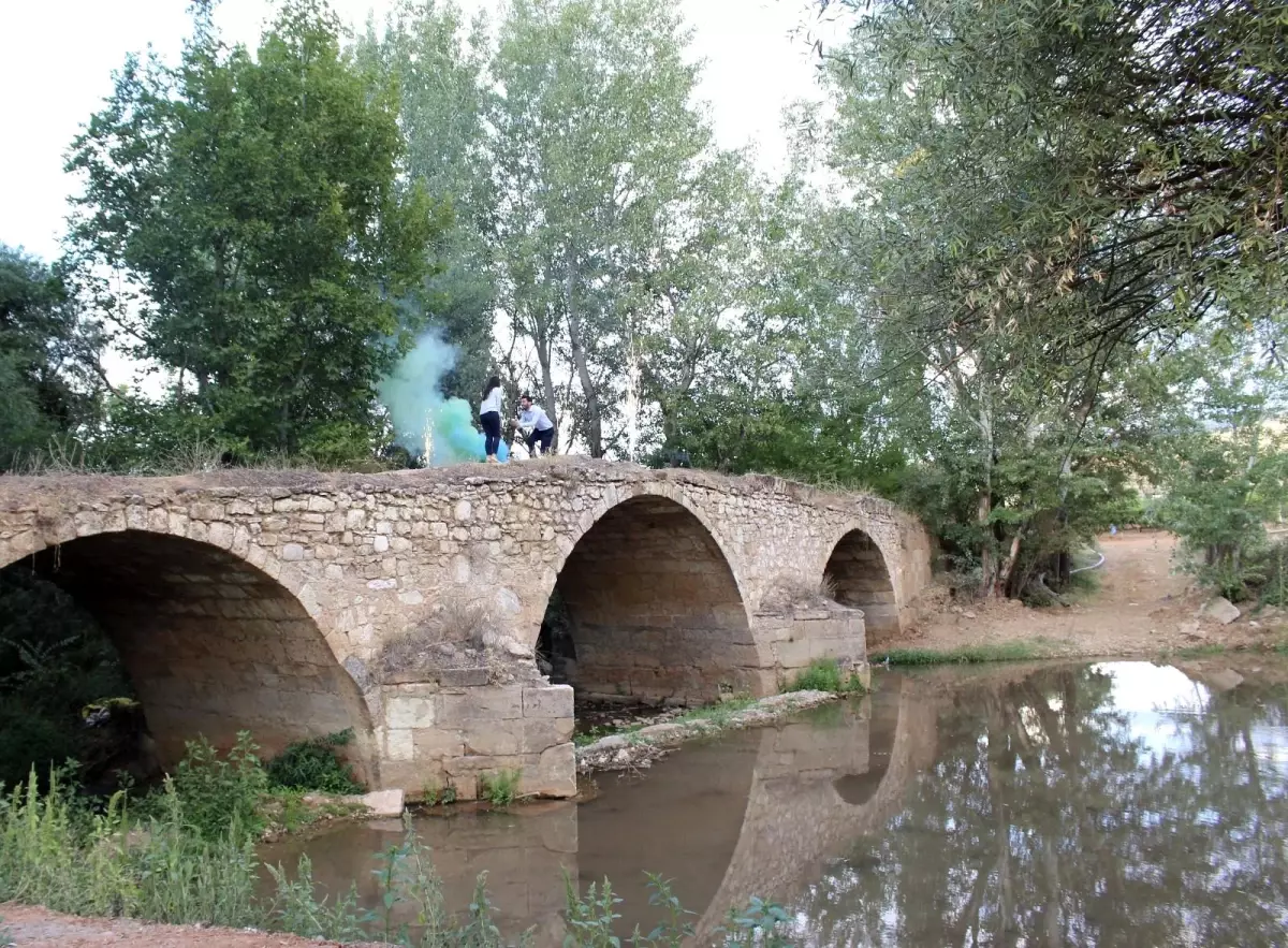 800 yıllık tarihi köprüde tarihi anlar