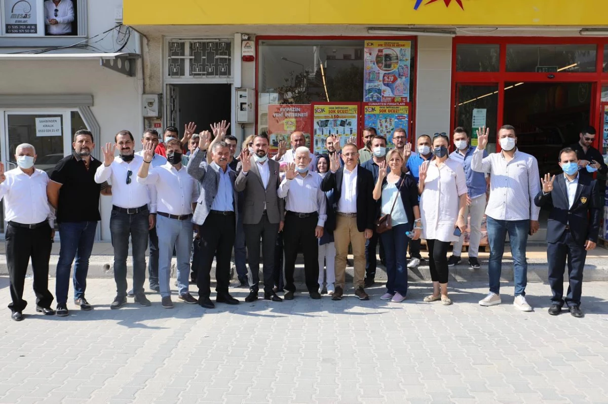AK Parti İzmir İl Başkanı Sürekli, Tire\'de ziyaretlerde bulundu