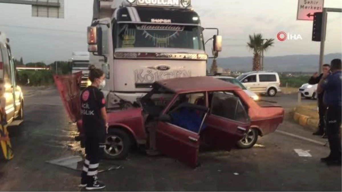 Son dakika: Alaşehir\'de trafik kazası: 1 ölü, 3 yaralı