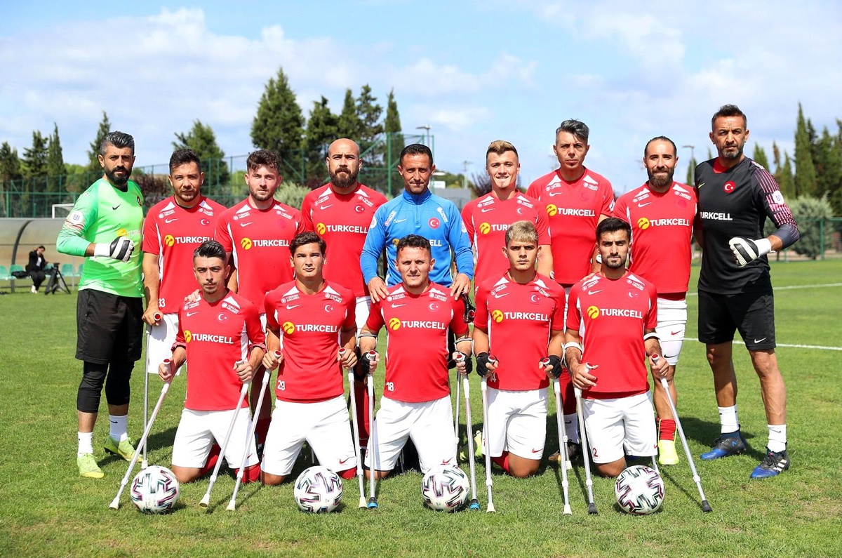 Ampute Milli Futbol Takımı yeniden şampiyonluk için sahada