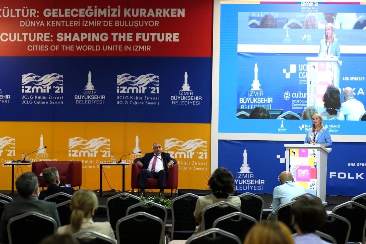 Başkan Doğan, Dünya Belediyeler Birliği Kültür Zirvesi\'ne katıldı