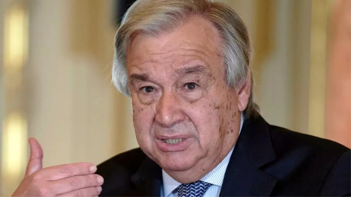 BM Genel Sekreteri Guterres: Milyonlarca ölümü engellemek için Taliban\'la diyalog kurmalıyız