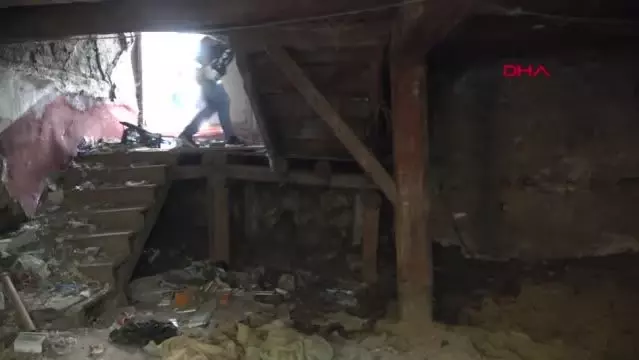 BOLU'DA METRUK BİNALARDA UYUŞTURUCU DENETİMİ BOLU'DA METRUK BİNALARDA UYUŞTURUCU DENETİMİ