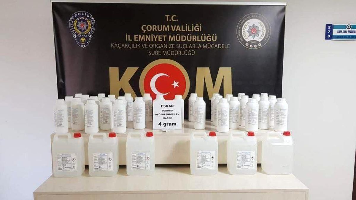 Son dakika haberleri! Çorum polisinden kaçak içki operasyonu