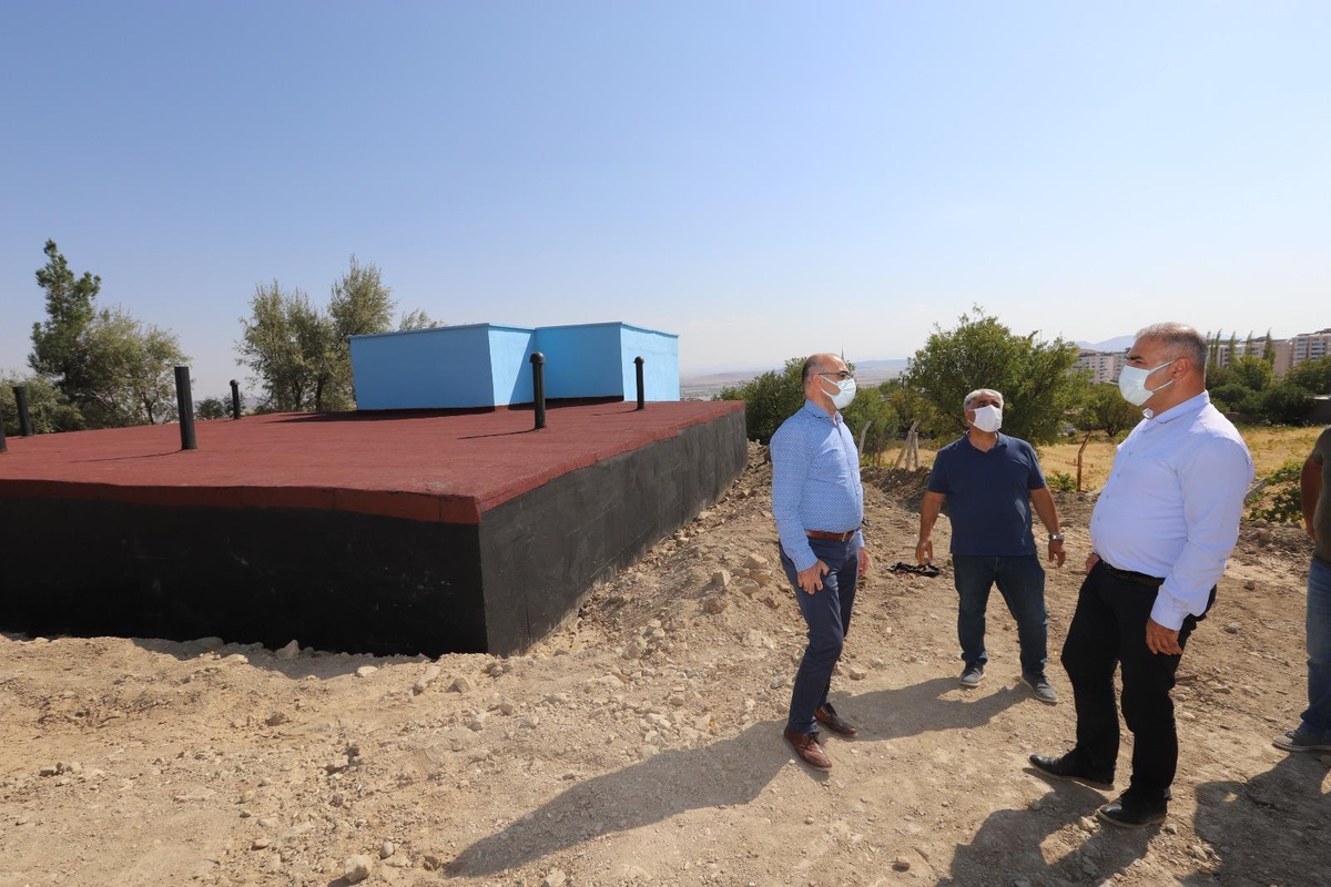 Diyarbakır\'da 500 ton kapasiteye sahip su deposu hizmete sunuldu