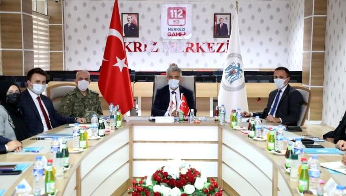 Erzincan\'da Asayiş Koordinasyon, Kaymakamlar ve İl Müdürleri toplantıları yapıldı