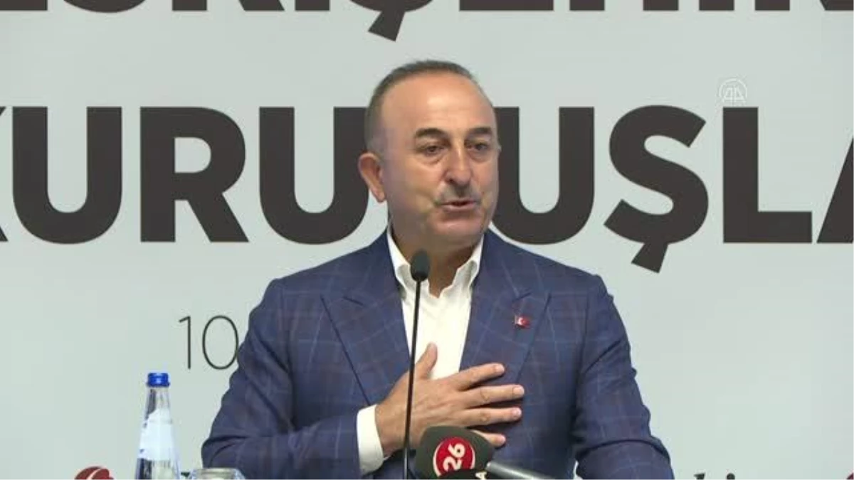 Son dakika haberleri! ESKİŞEHİR - Dışişleri Bakanı Mevlüt Çavuşoğlu, sivil toplum kuruluşlarının temsilcileriyle bir araya geldi (2)