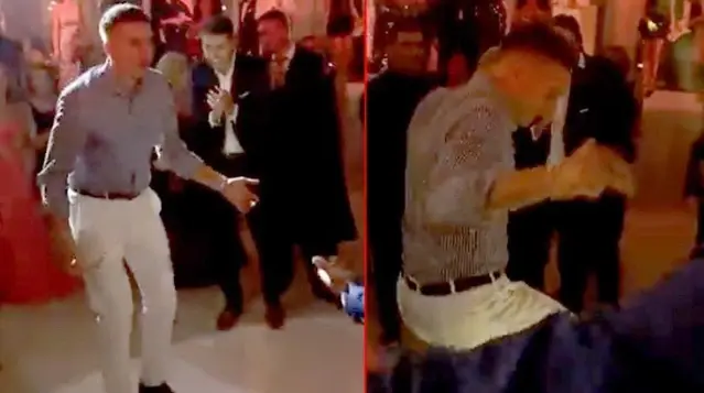 Fenerbahçe Beko'nun eski yıldızı Bogdanovic, Melih'in düğününde coştu! Hayatı tespih yapmışım çalınca dans pistine atladı Fenerbahçe Beko'nun eski yıldızı Bogdanovic, Melih'in düğününde coştu! Hayatı tespih yapmışım çalınca dans pistine atladı
