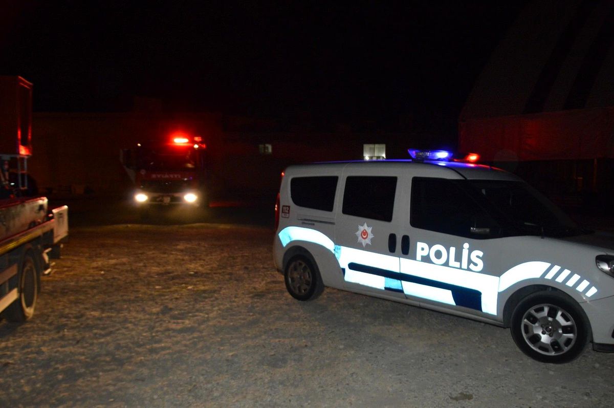 İş yerinde çıkan trafo yangını korkuttu