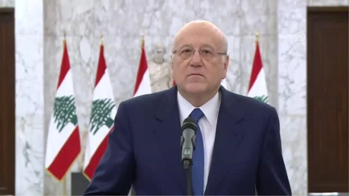 Lübnan Başbakanı Mikati: "Halkın ihtiyaçlarının temini için tüm uluslararası kurumlarla temasa geçeceğim" (1)