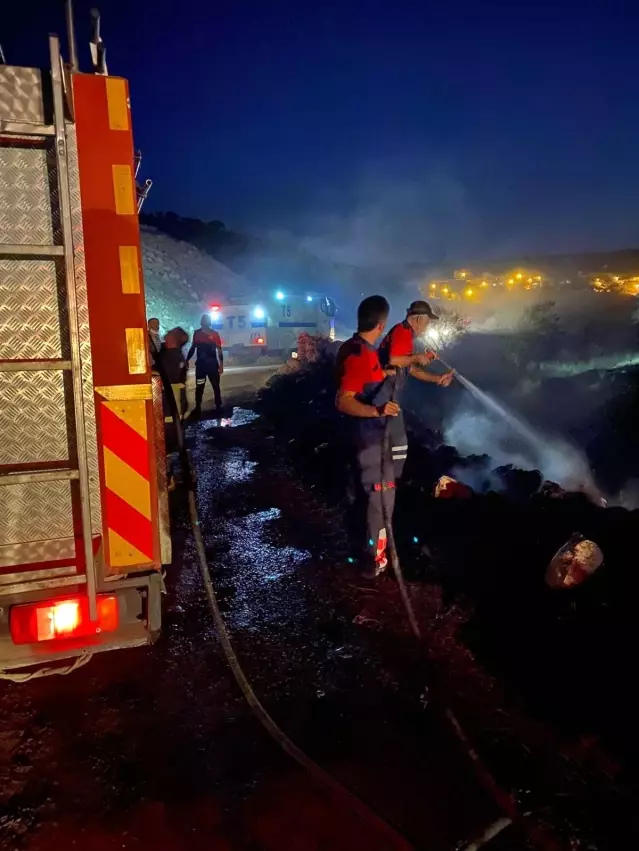 Mardin'de gece saatlerinde 2 noktada çıkan yangın korkuttu Mardin'de gece saatlerinde 2 noktada çıkan yangın korkuttu