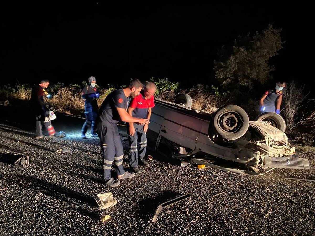 Son dakika... Mardin\'de kaza yapan alkollü sürücü ölümden döndü, ehliyetine el konuldu