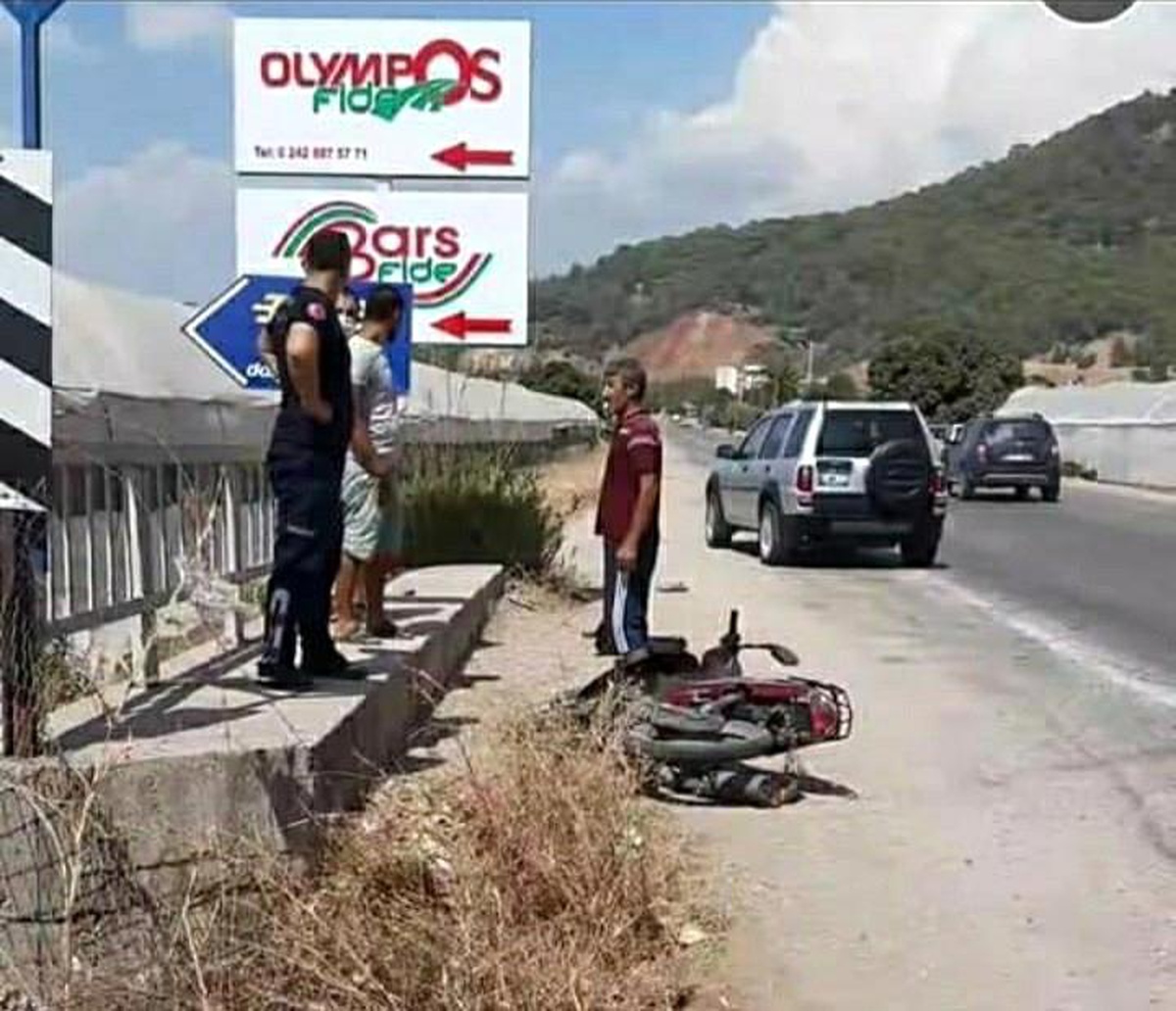 Motosiklet kazasında ölen sürücü babasıyla aynı kaderi paylaştı